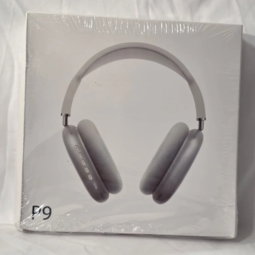 Grey New P9 Pro Max Wireless Headphones With Microphone Headset
